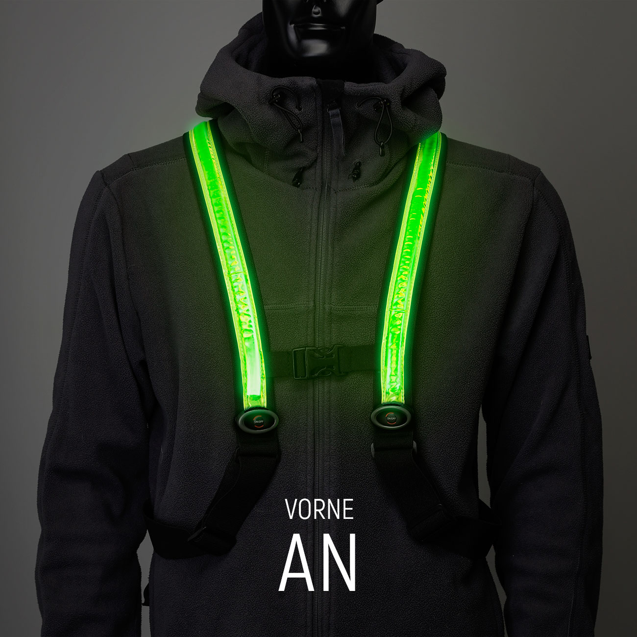 StreetGlow LED Vest Front